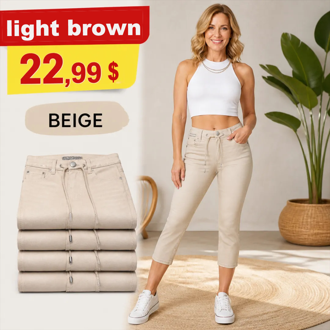 ⏰Clearance Sale⚡10-Pack Only ＄38.99⚡Lightweight Women’s Cargo Pants with Elastic Ankles