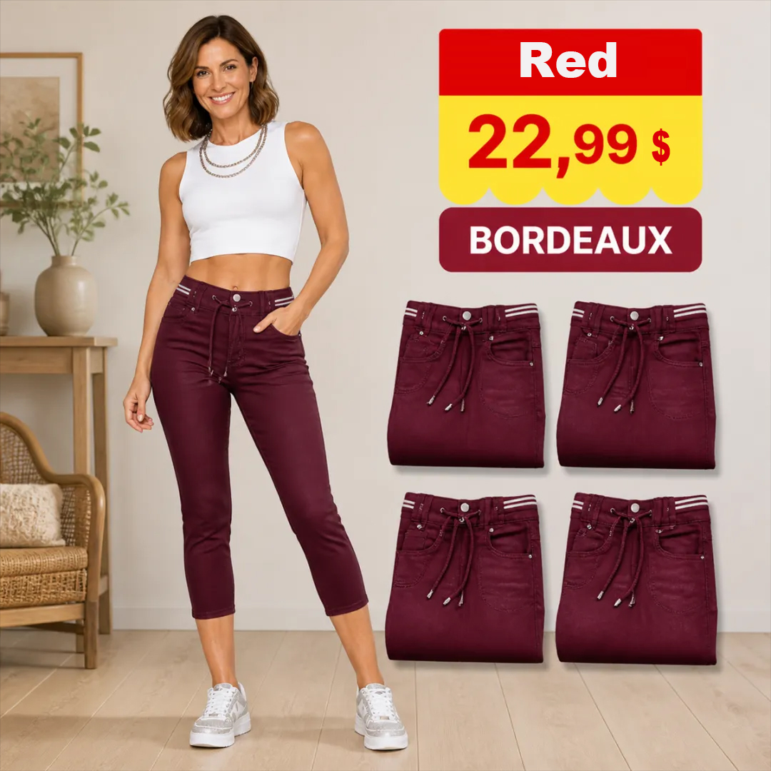 ⏰Clearance Sale⚡10-Pack Only ＄38.99⚡Lightweight Women’s Cargo Pants with Elastic Ankles