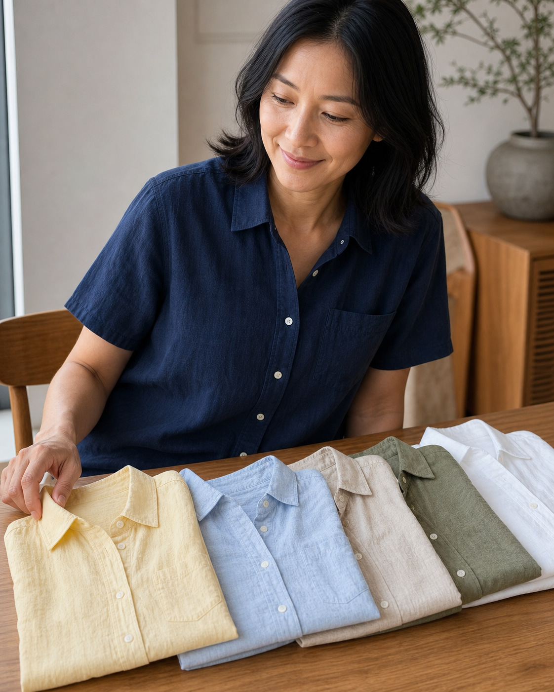 Everyday styling inspiration for ⏰Clearance Sale⚡12-Pack for $39.99⚡Women's Lightweight Breathable Linen Shirt