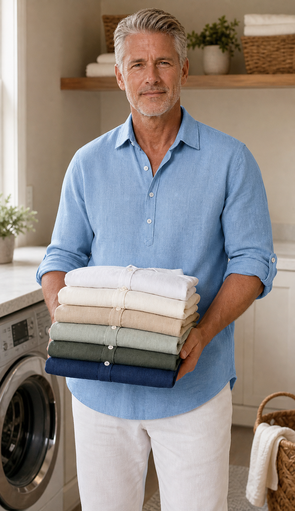Everyday styling inspiration for ⏰Clearance Sale⚡14-Pack Only $38.97⚡Men&rsquo;s Relaxed-Fit Linen Shirt
