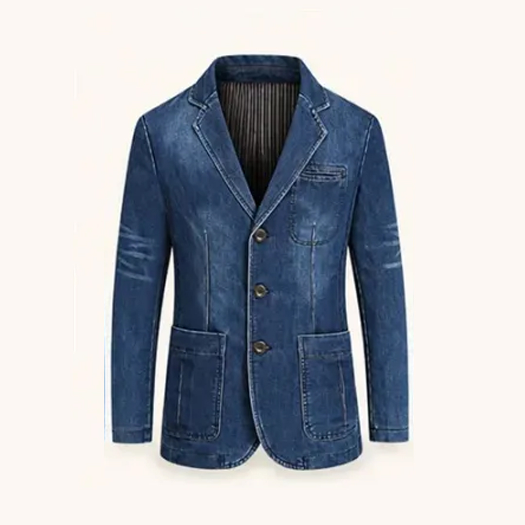 ⏰Clearance Sale⚡8-Pack Only $38.99⚡Men's Casual Denim Blazer