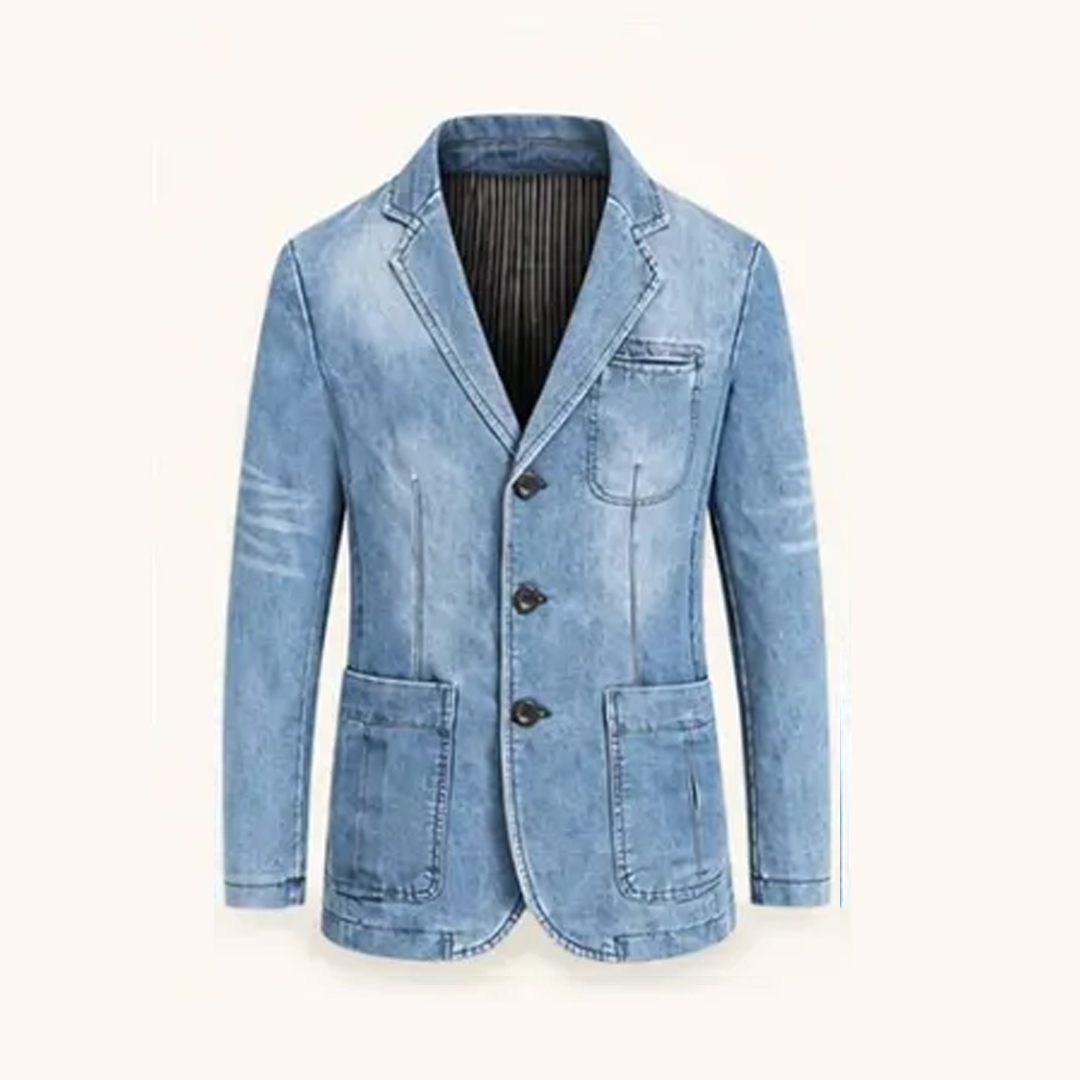 ⏰Clearance Sale⚡8-Pack Only $38.99⚡Men's Casual Denim Blazer