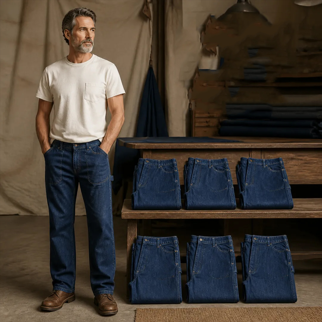 ⏰Clearance Sale⚡14-Pack Only $38.99⚡Men's Straight-Leg Work Pants