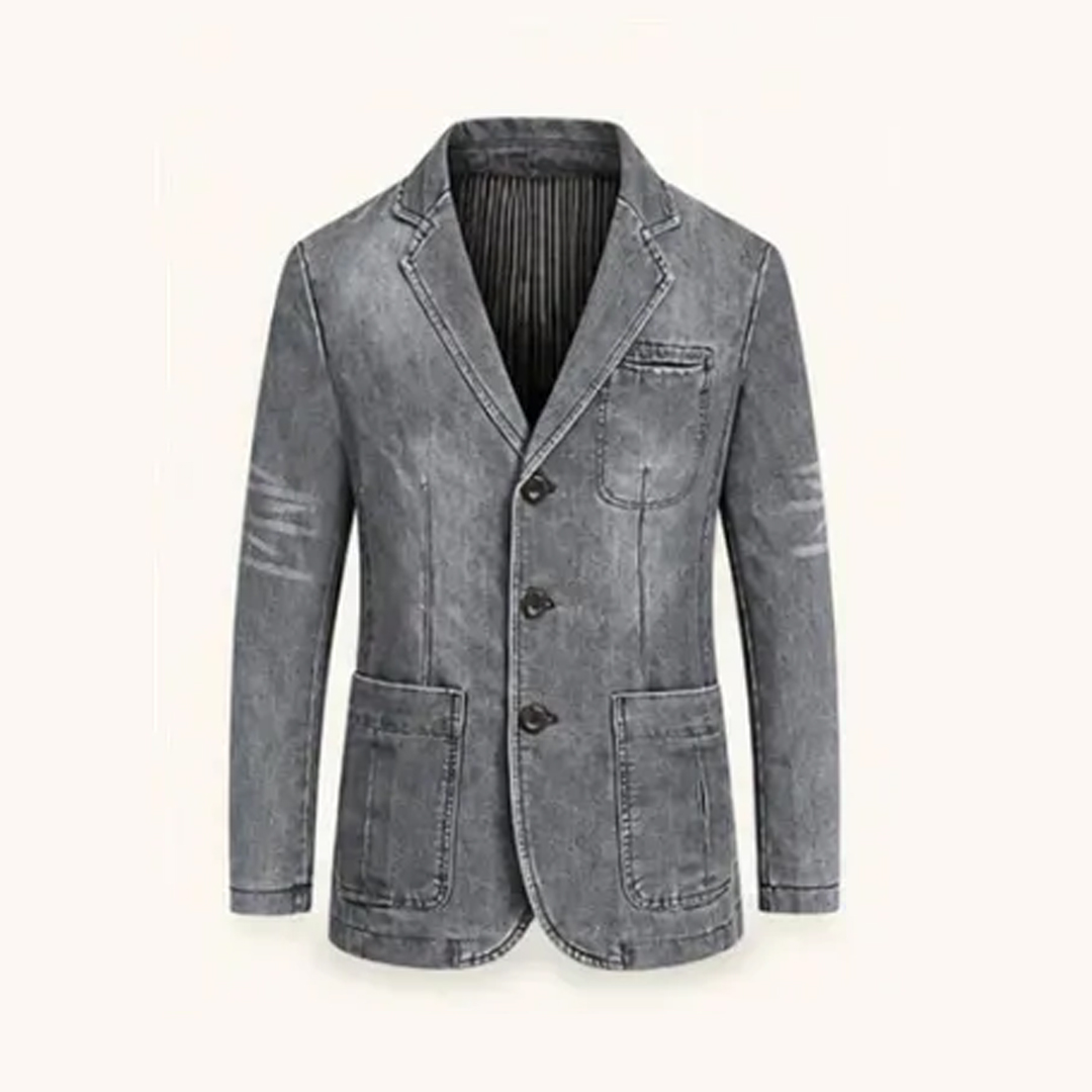 ⏰Clearance Sale⚡8-Pack Only $38.99⚡Men's Casual Denim Blazer