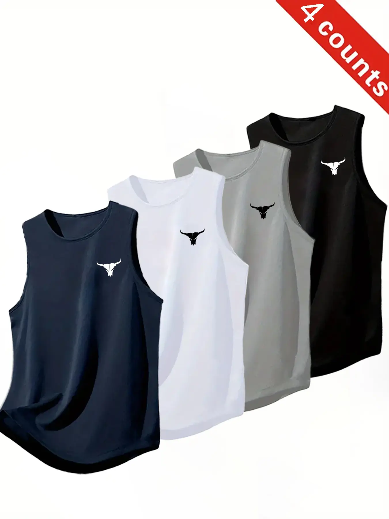 Men's Premium Cotton Sleeveless Tank Top – Soft, Breathable Athletic Muscle Shirt