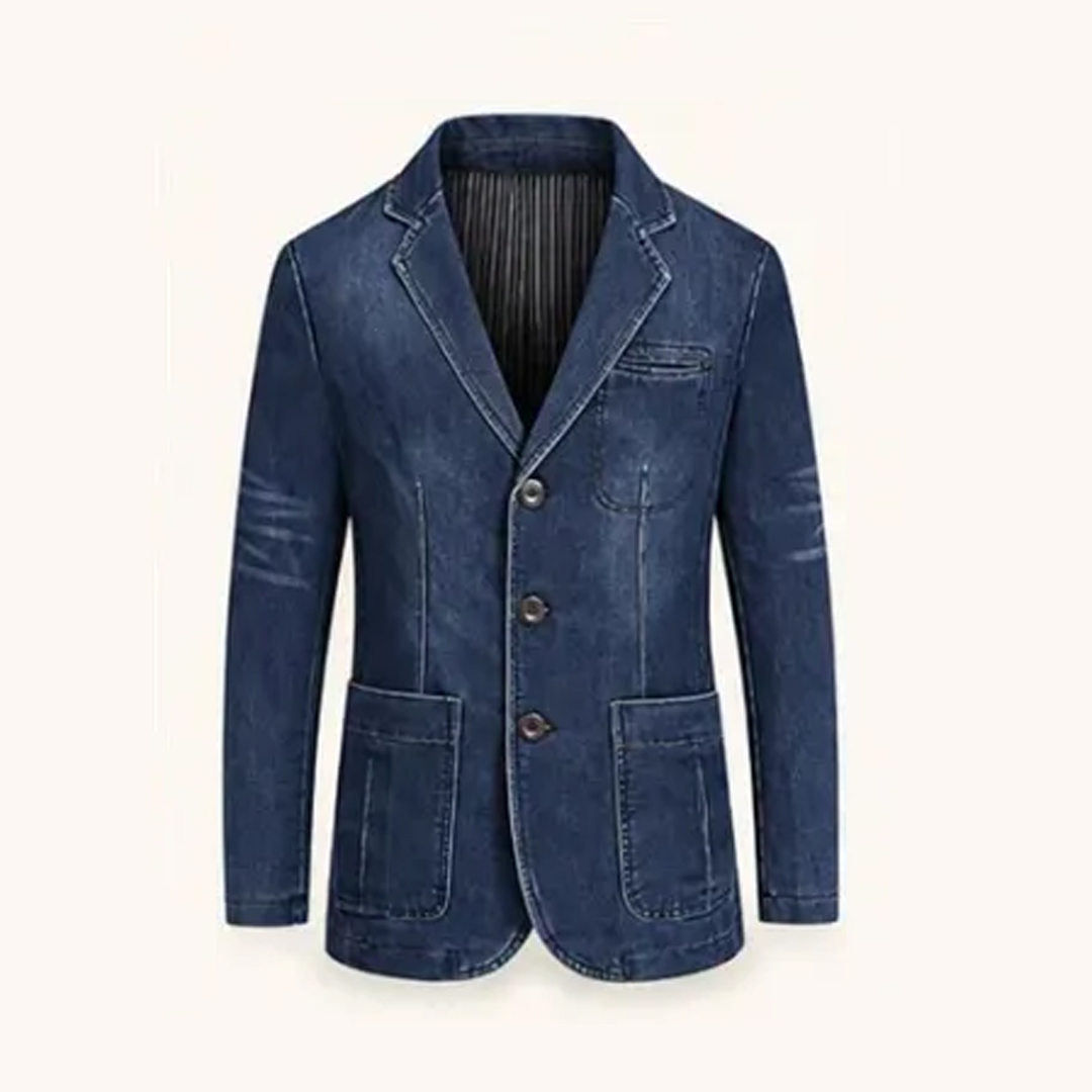 ⏰Clearance Sale⚡8-Pack Only $38.99⚡Men's Casual Denim Blazer