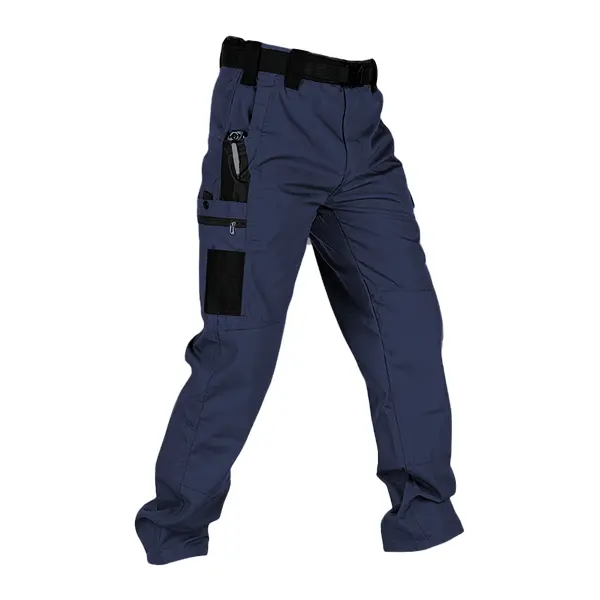 HOMUG Men's Solid Color Tactical Work Pants