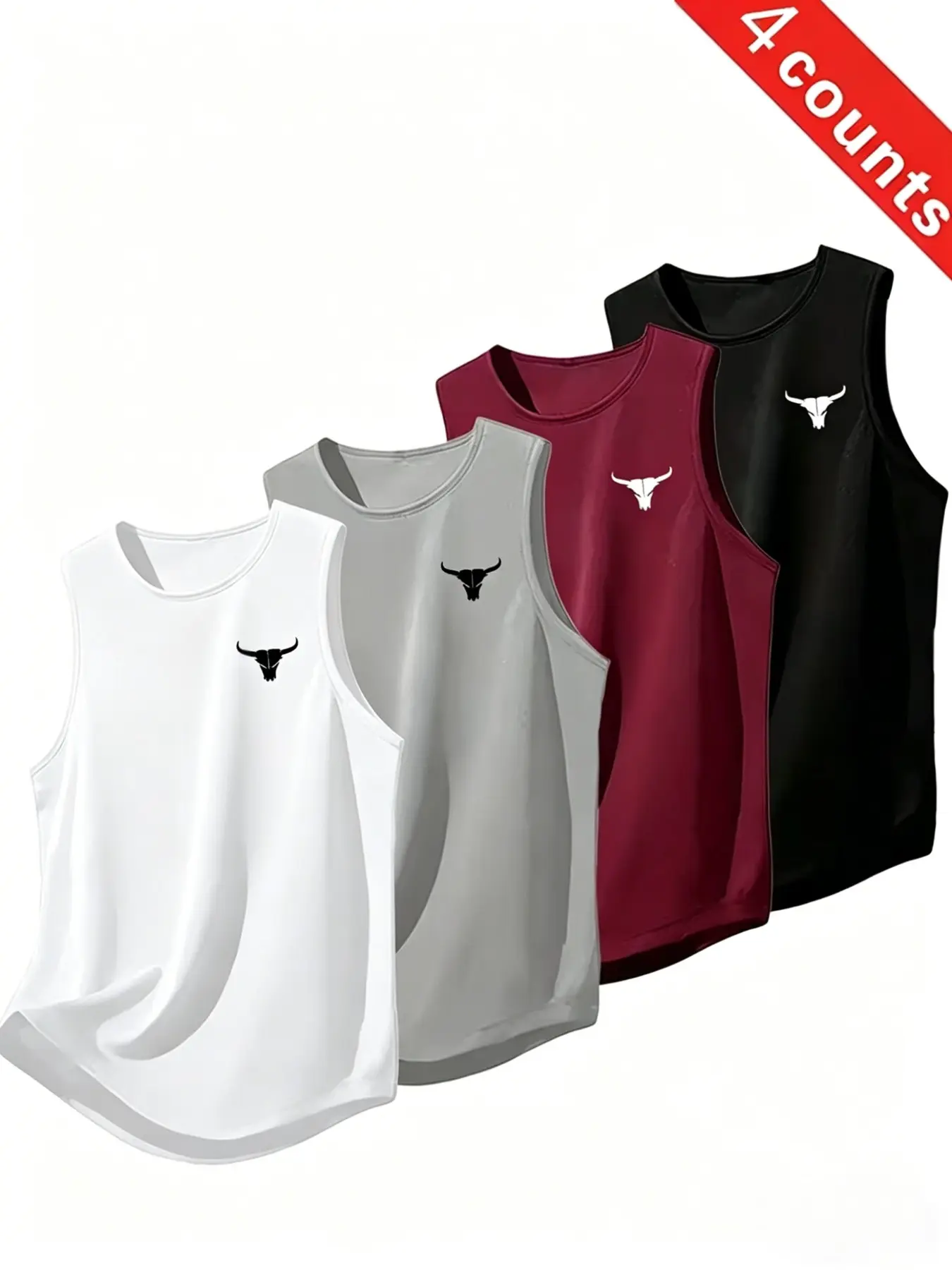 Men's Premium Cotton Sleeveless Tank Top – Soft, Breathable Athletic Muscle Shirt