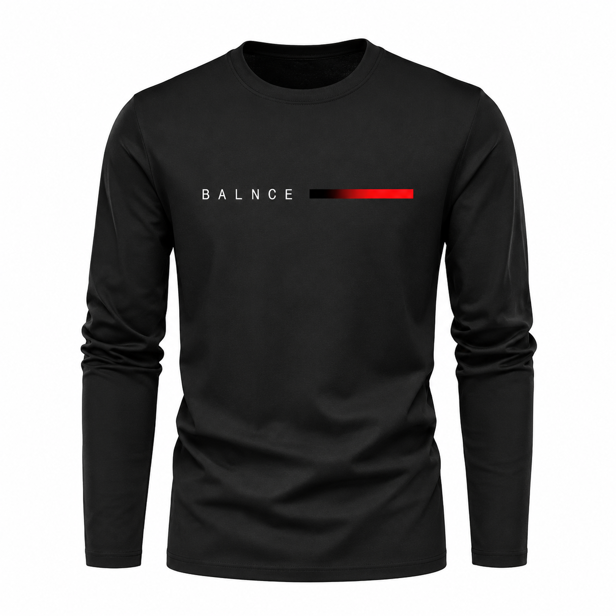 Men's Long Sleeve Casual Crew Neck T-Shirt | 5 Pack Lightweight Everyday Basic Tee