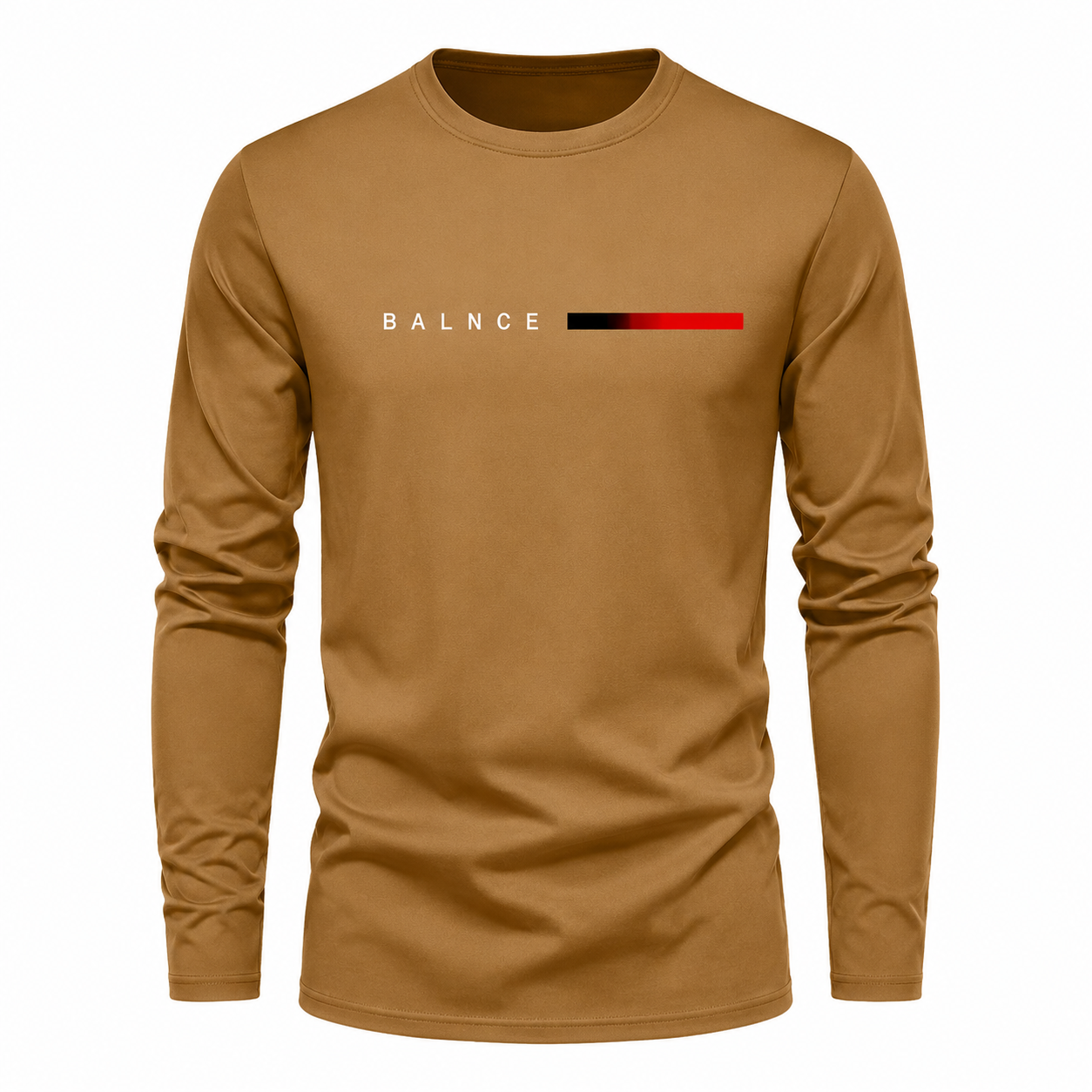 Men's Long Sleeve Casual Crew Neck T-Shirt | 5 Pack Lightweight Everyday Basic Tee