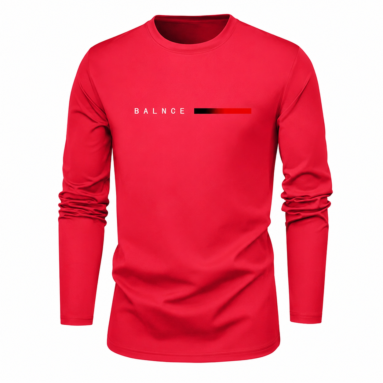 Men's Long Sleeve Casual Crew Neck T-Shirt | 5 Pack Lightweight Everyday Basic Tee