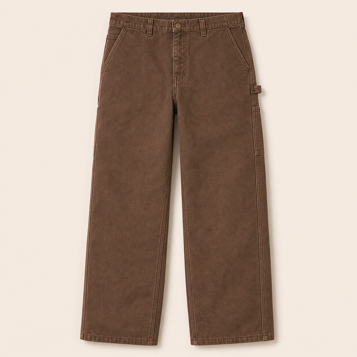 Men's Washed Duck Utility Work Pants