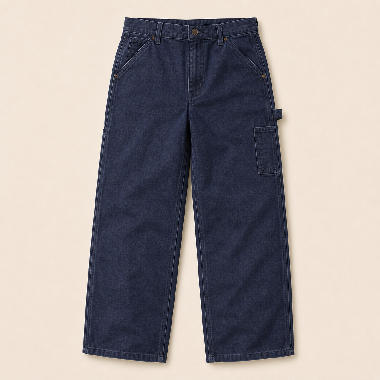 Men's Washed Duck Utility Work Pants