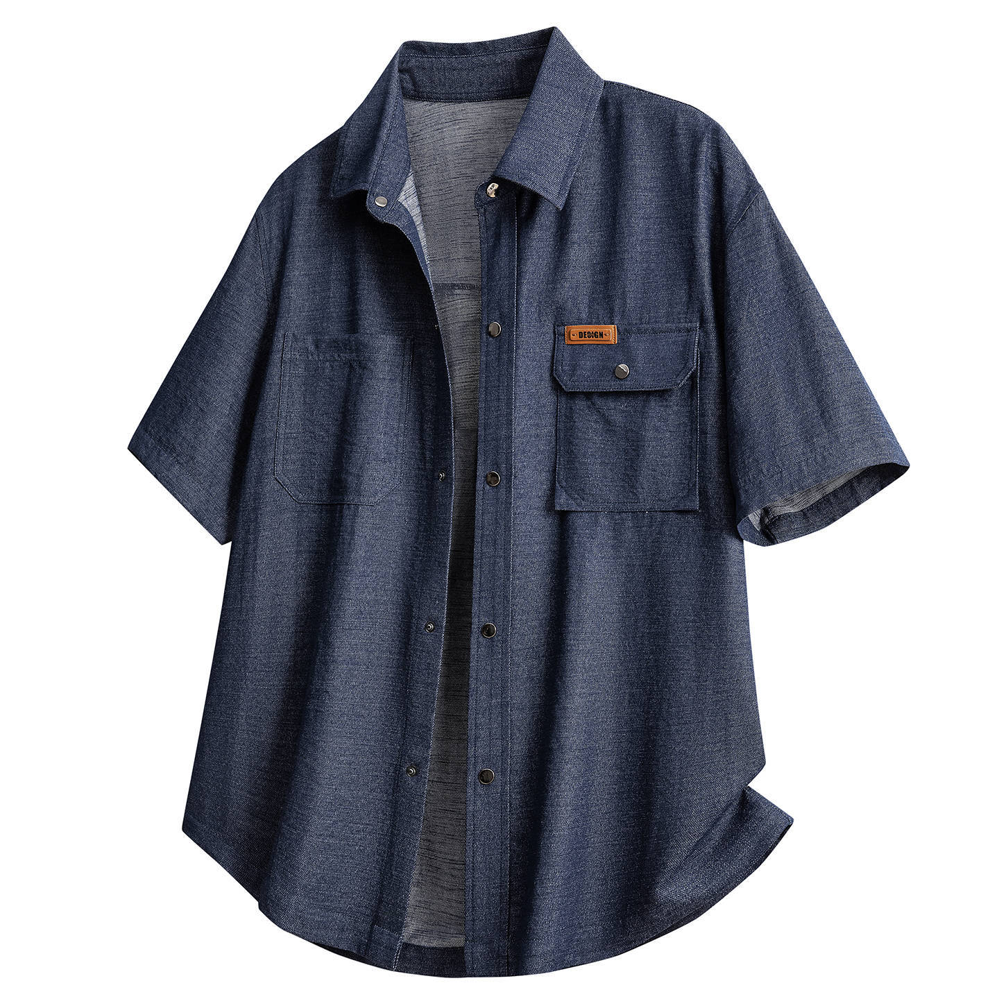 9-Pack Men’s Casual Short Sleeve Shirt – Mixed Colors, Everyday Comfort