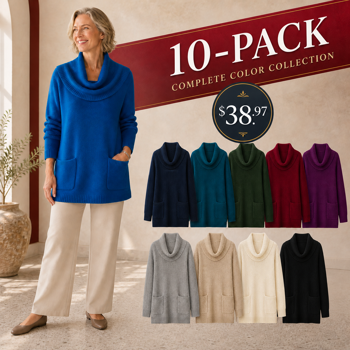 T3u0805005 10-Pack - Complete Color Collection