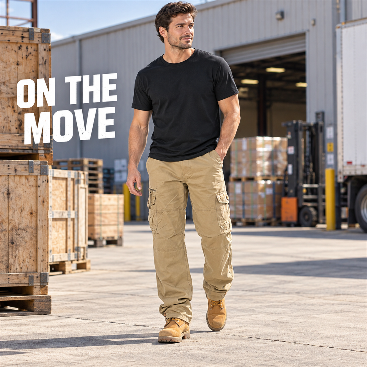 Men's Relaxed Straight-Leg Cargo Pants detail - desc-03