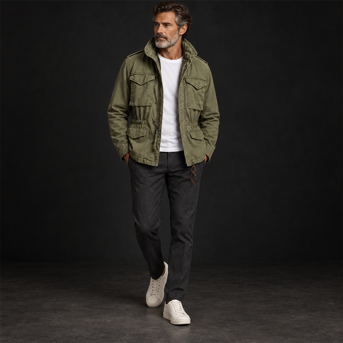 Men's Four-Pocket Field Jacket detail - desc-05