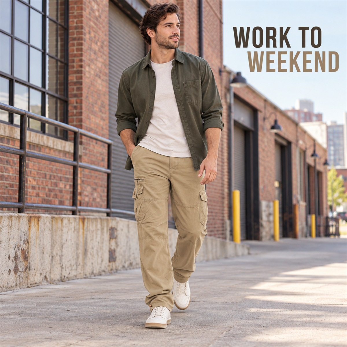 Men's Relaxed Straight-Leg Cargo Pants detail - desc-05