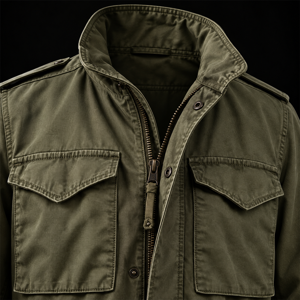 Men's Four-Pocket Field Jacket detail - desc-07