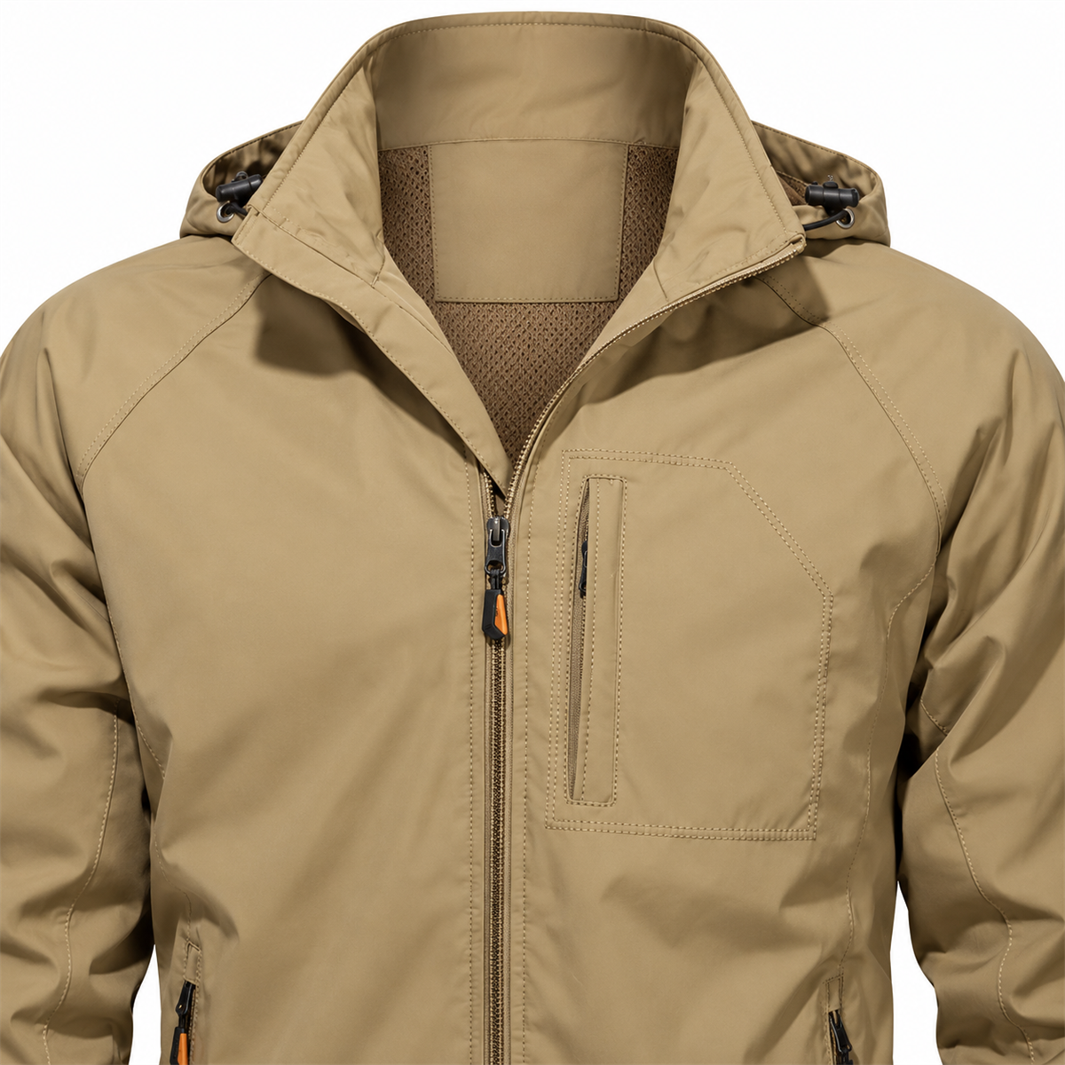 Men's Hooded Zip Jacket detail - desc-07