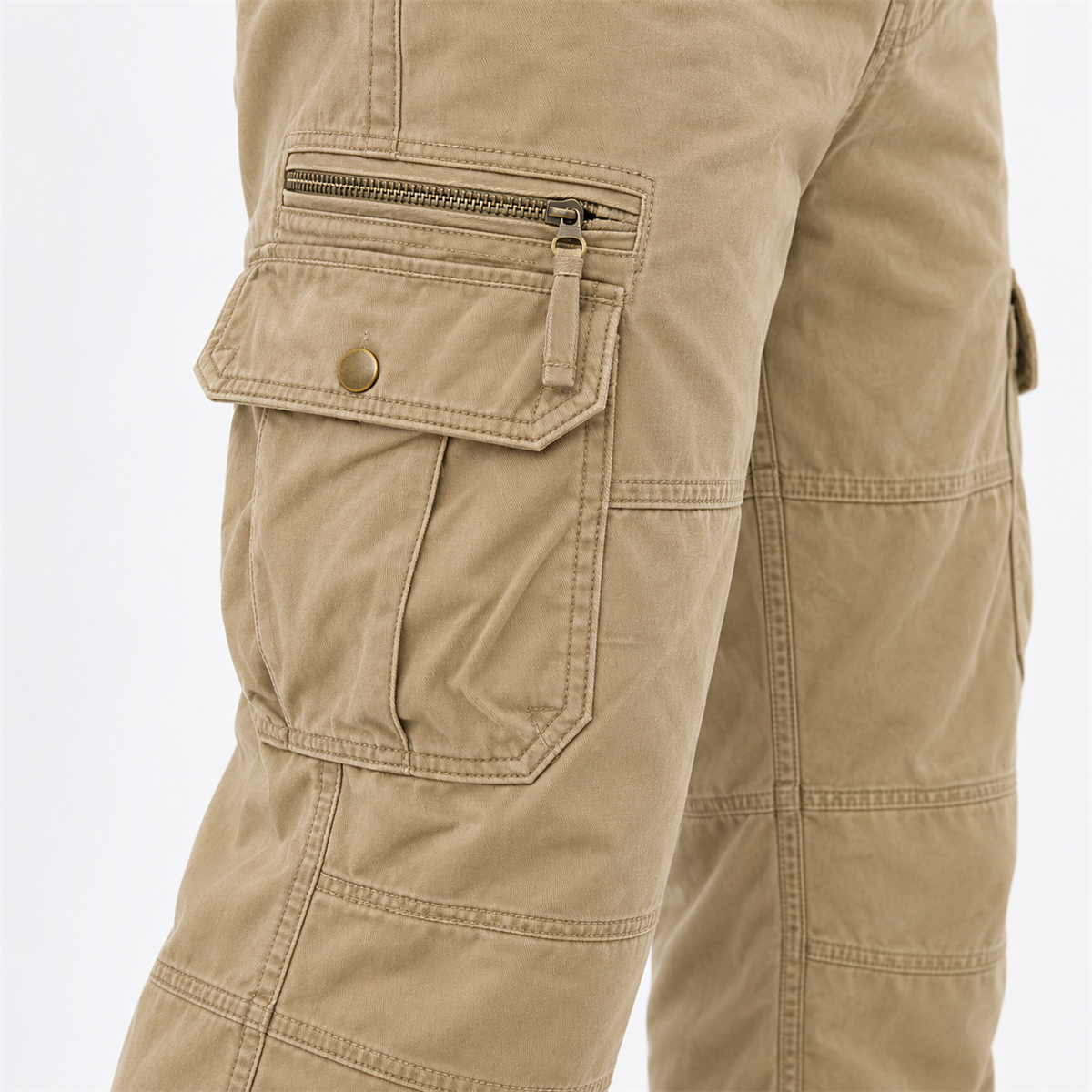 Men's Relaxed Straight-Leg Cargo Pants detail - desc-07