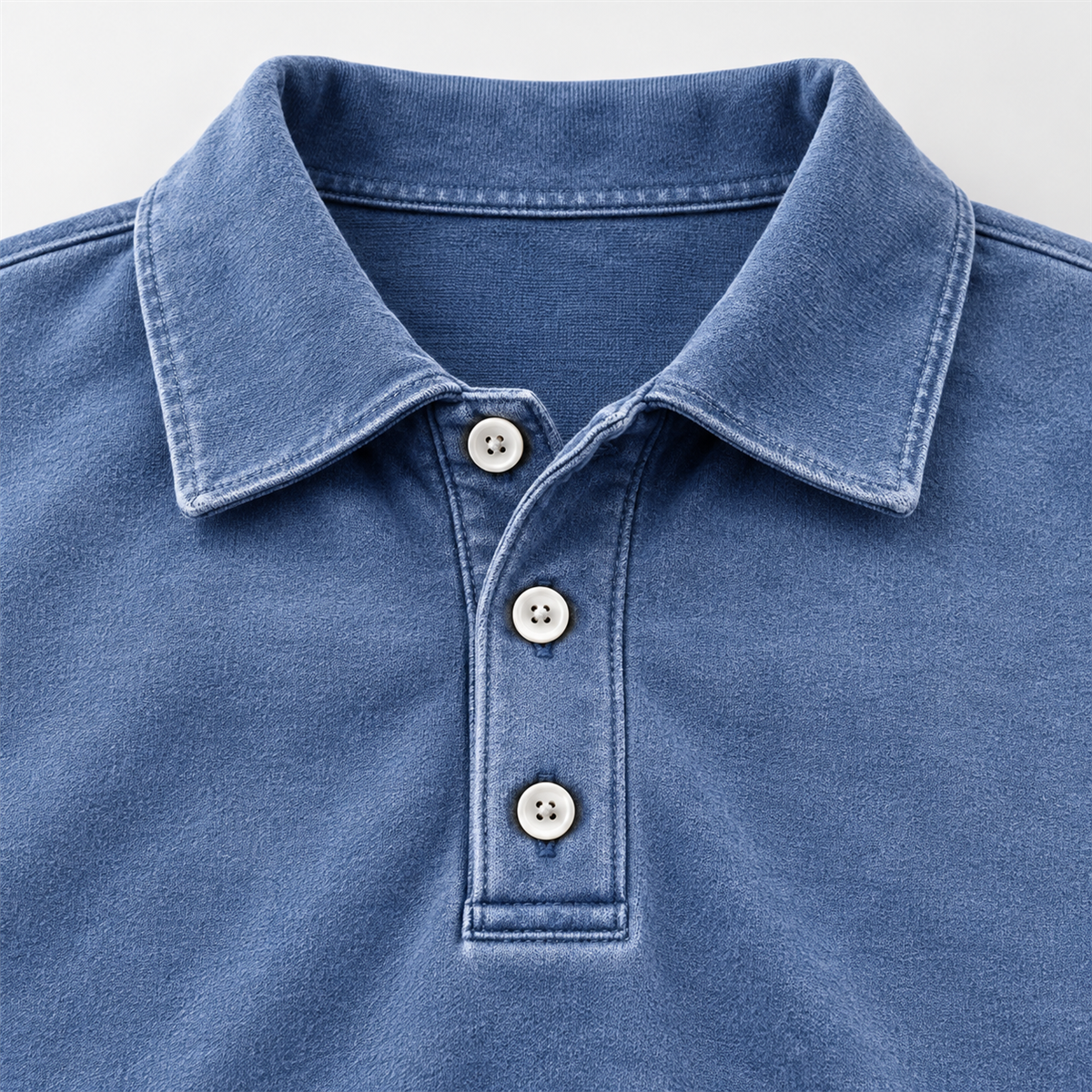 Mens Long-Sleeve Polo Pullover detail - desc-07-detail-collar-placket