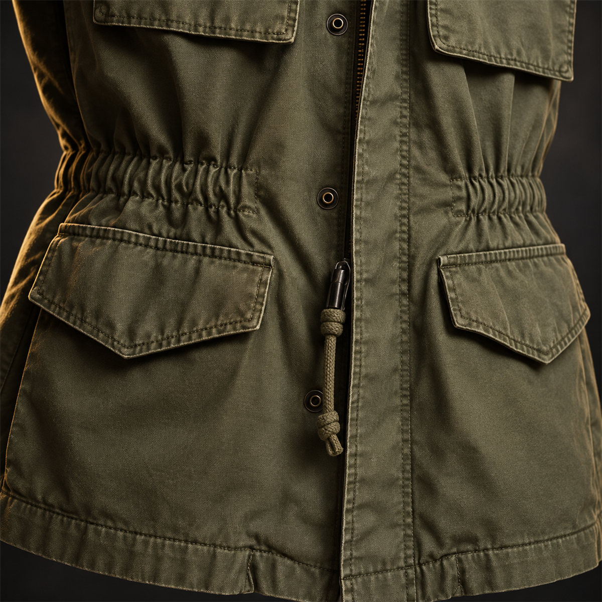 Men's Four-Pocket Field Jacket detail - desc-08