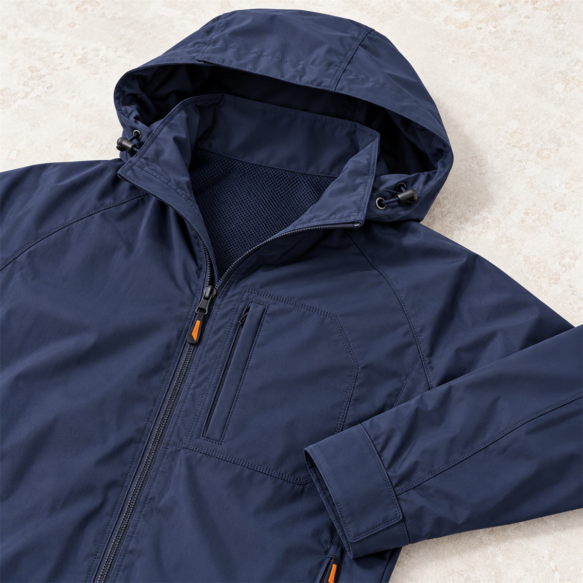 Men's Hooded Zip Jacket detail - desc-08