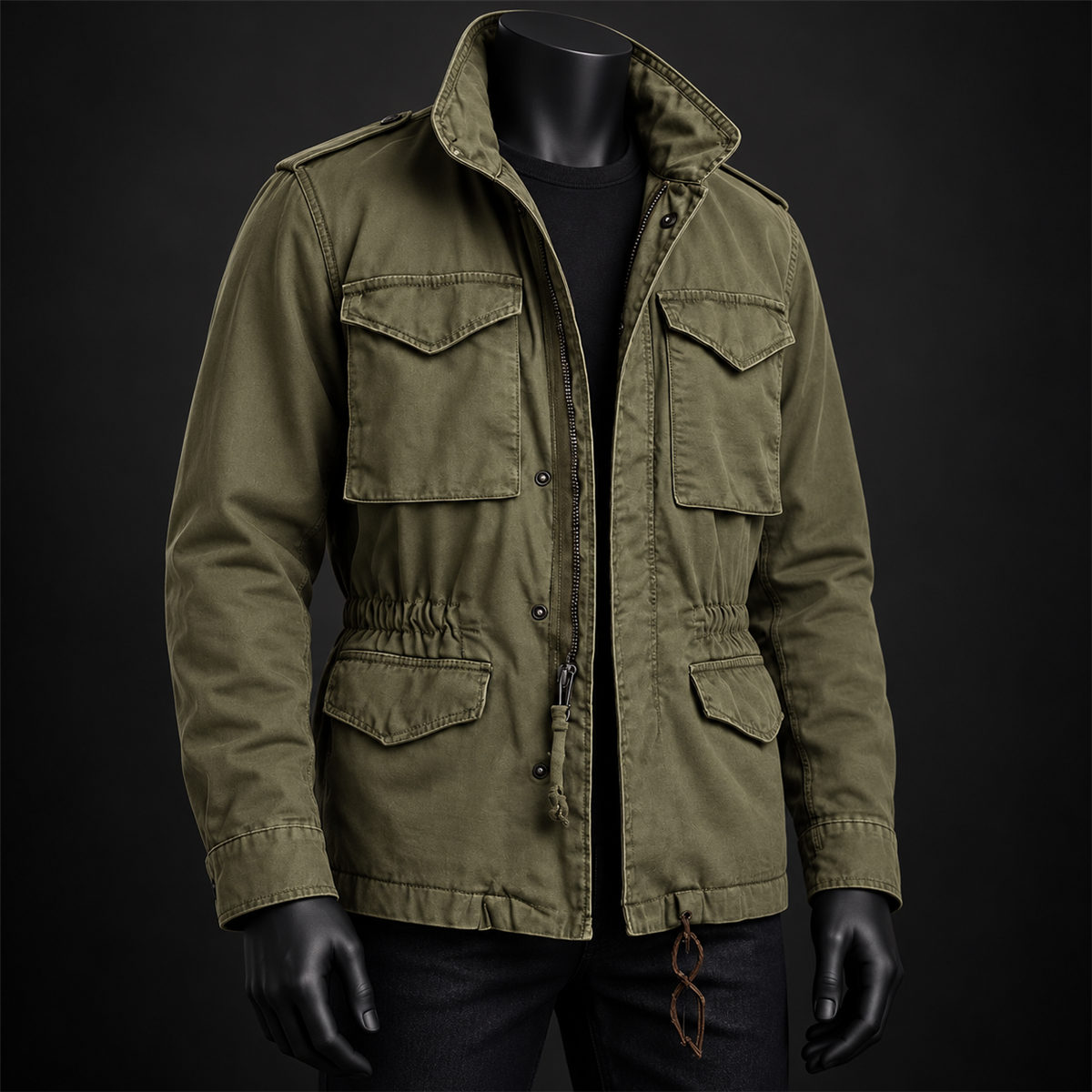 Men's Four-Pocket Field Jacket detail - desc-09
