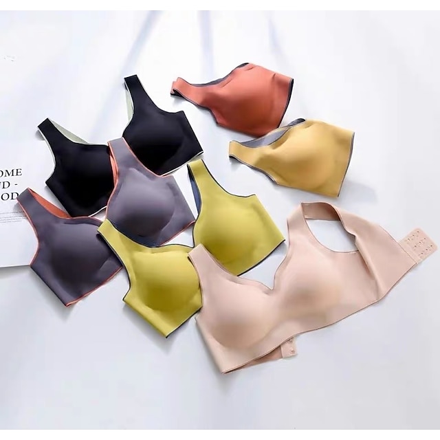 Women's Seamless Wireless Comfort Bra – Full Support, No Underwire, Everyday Lift