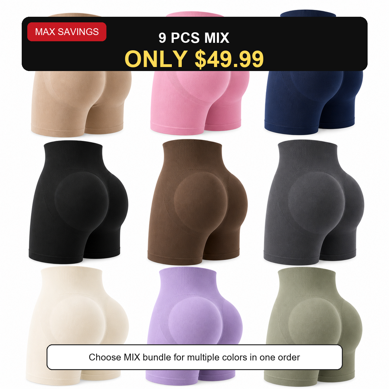 9 PCS MIX ONLY $49.99