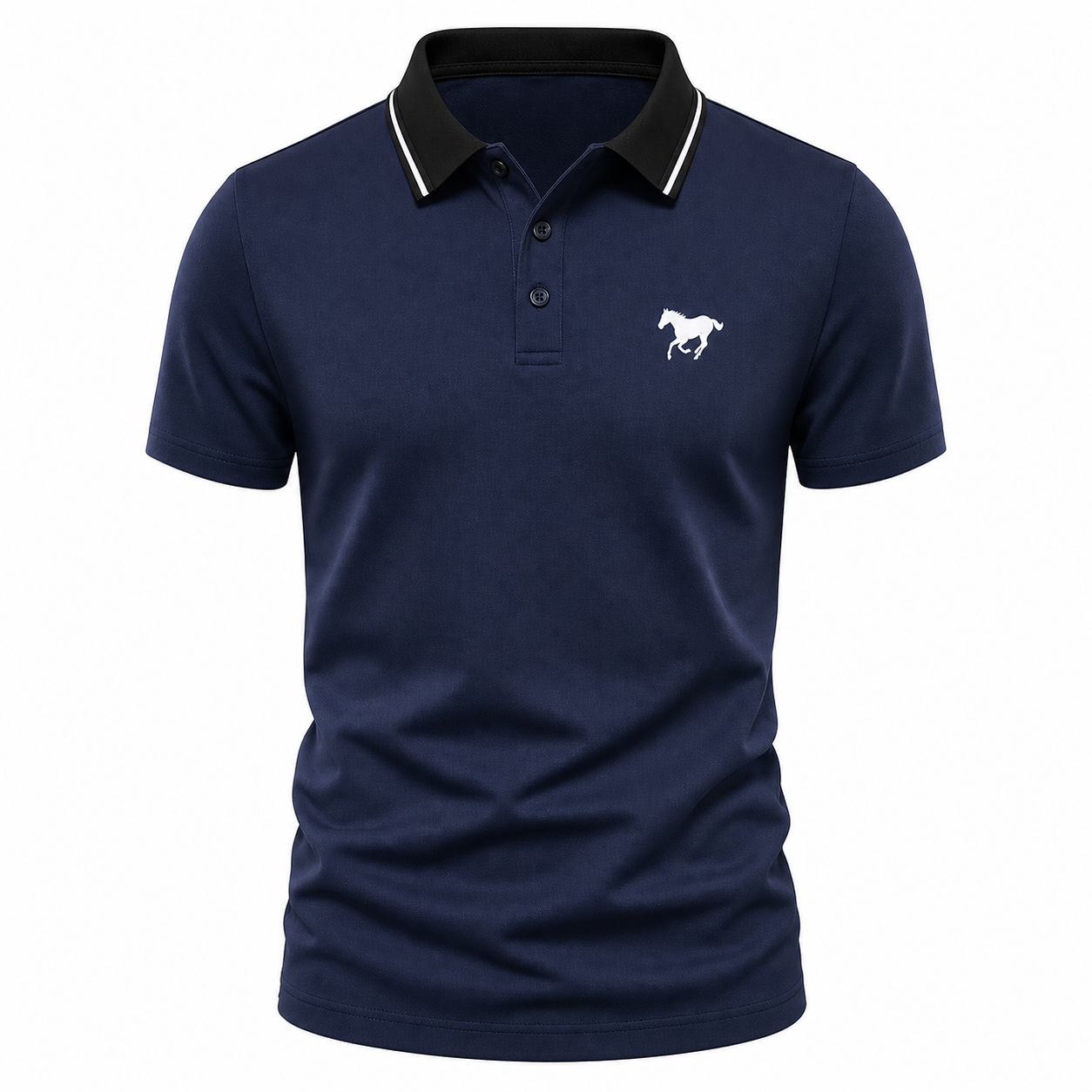 🔥CLEARANCE SALE🔥 Contrast Collar Polo Shirt