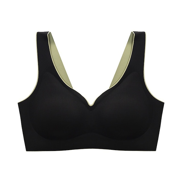 Women's Seamless Wireless Comfort Bra – Full Support, No Underwire, Everyday Lift