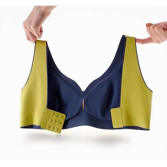 Women's Seamless Wireless Comfort Bra – Full Support, No Underwire, Everyday Lift