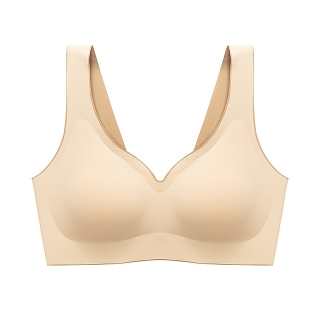 Women's Seamless Wireless Comfort Bra – Full Support, No Underwire, Everyday Lift