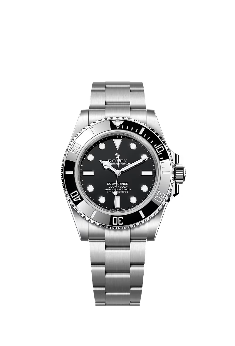 サブマリーナー41 mmオイスター、41 mm、オイスタースチール、リファレンス 124060