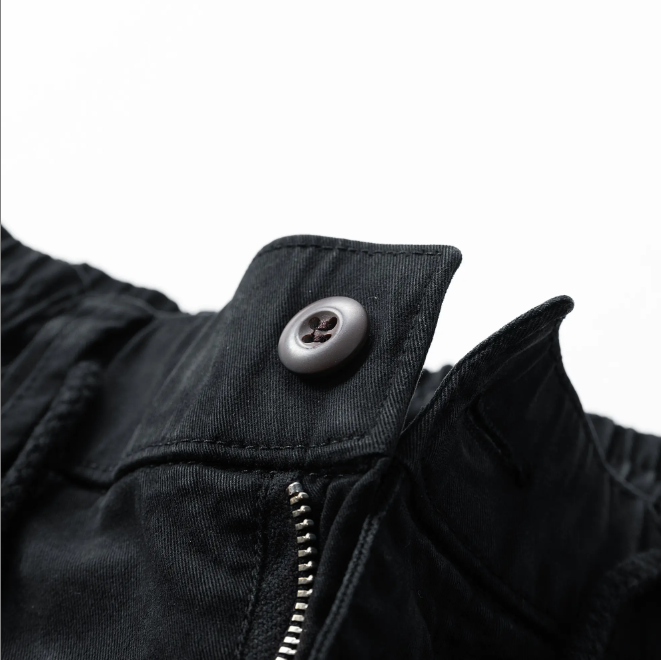 Washed Vintage Loose Tapered Work Pants - Classic Fit, Versatile for Work & Casual, Unique Vintage Wash Finish