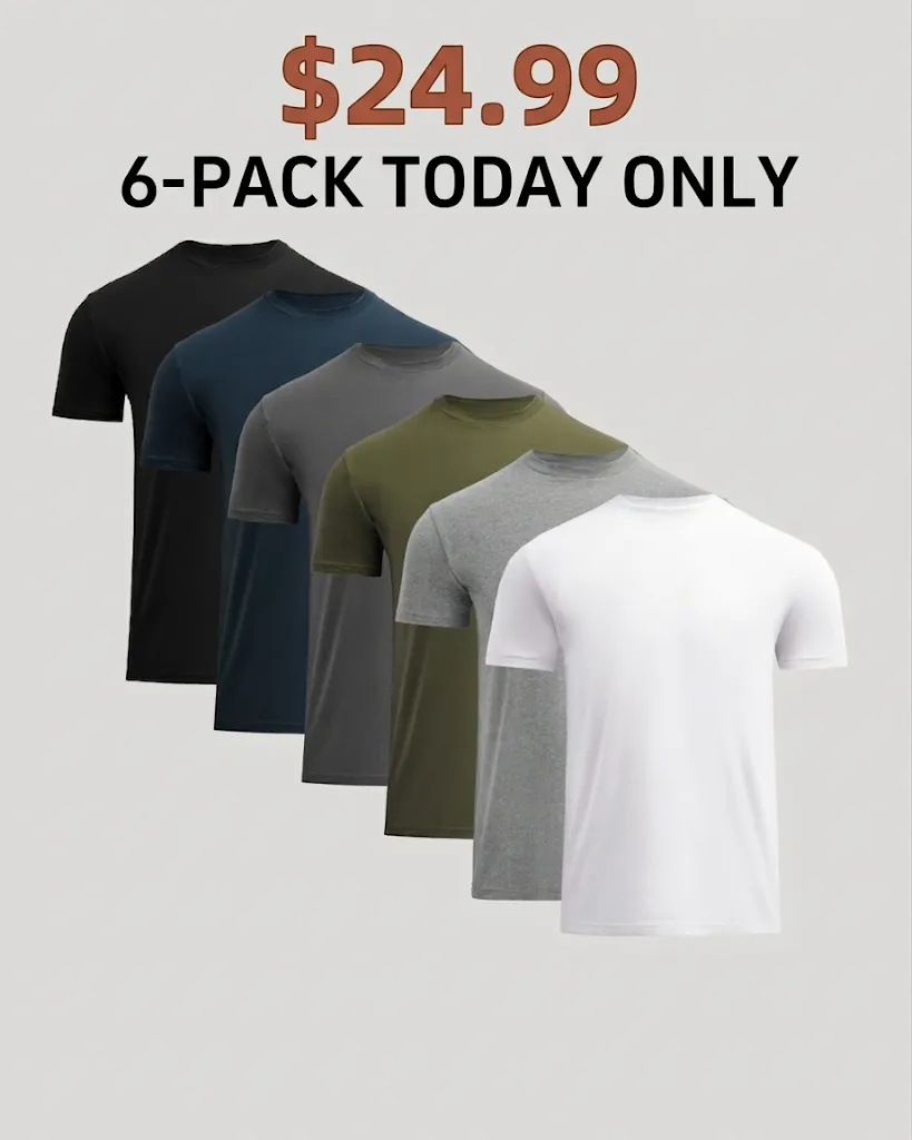 The Staple Classic Crew Neck 6-Pack