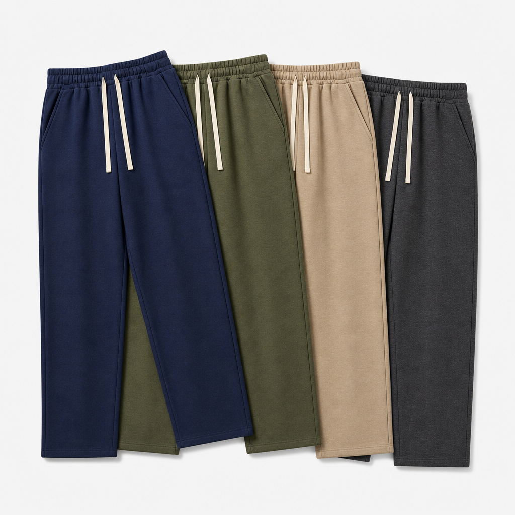 4-Pack Work Set men relaxed fleece drawstring sweatpants SKU image