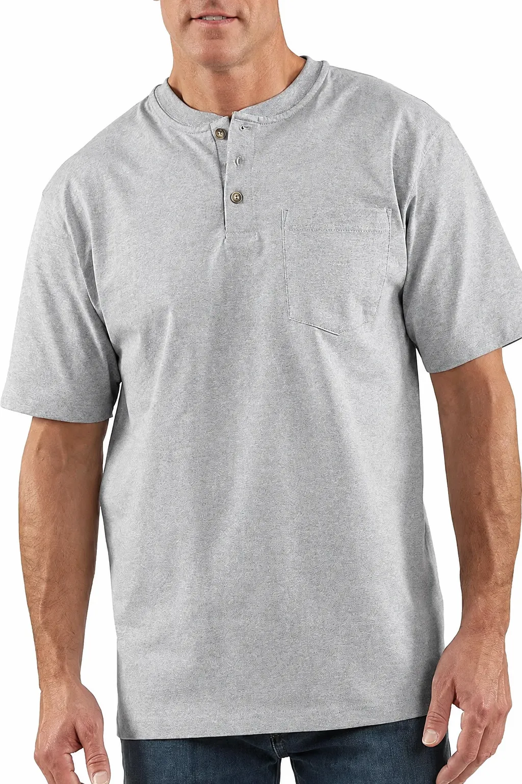 Men's Heavyweight Work Polo with Pocket