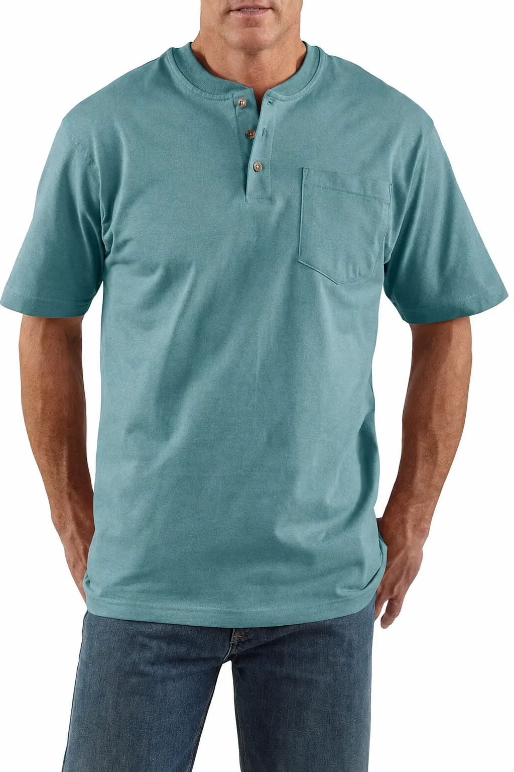 Men's Heavyweight Work Polo with Pocket