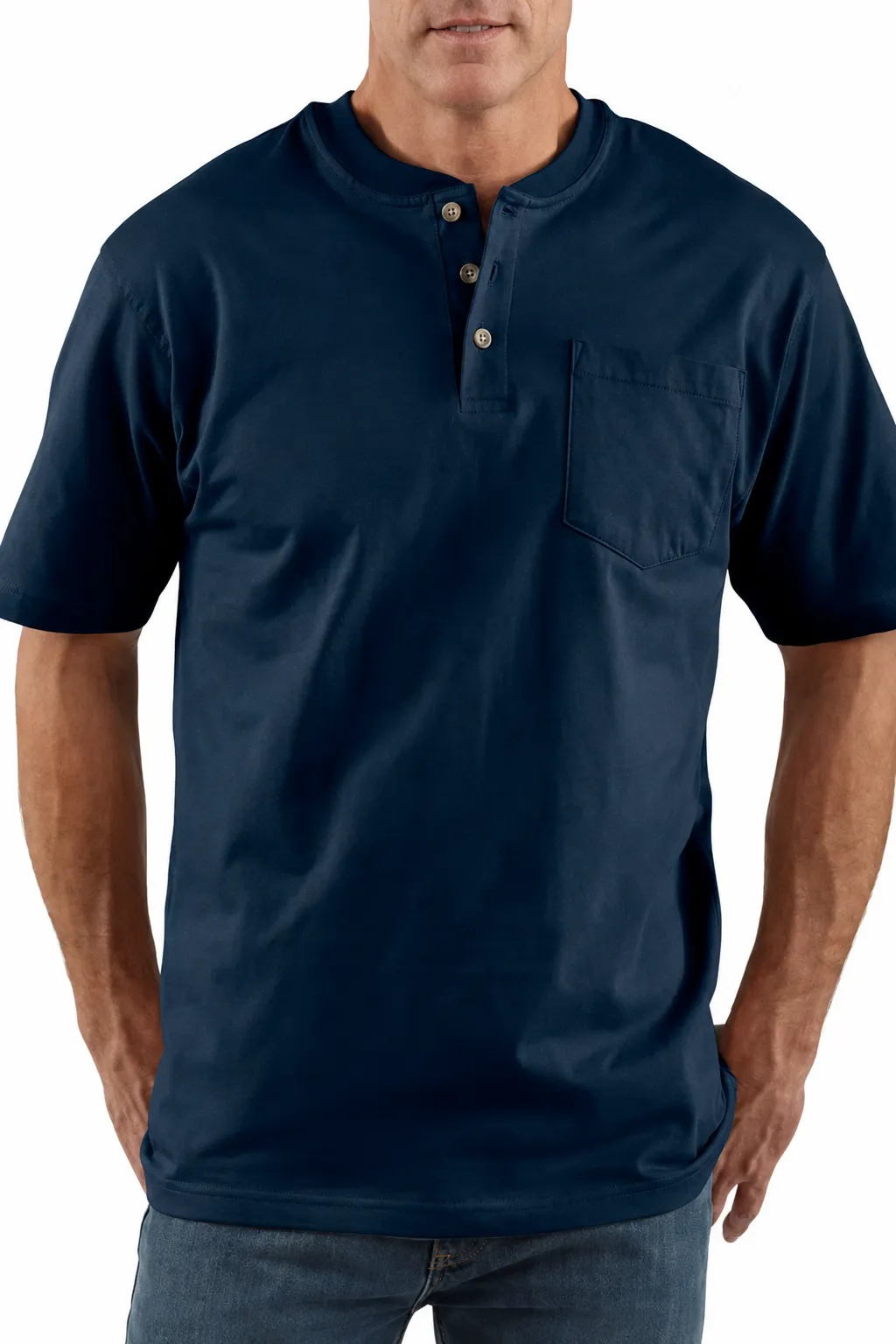 Men's Heavyweight Work Polo with Pocket