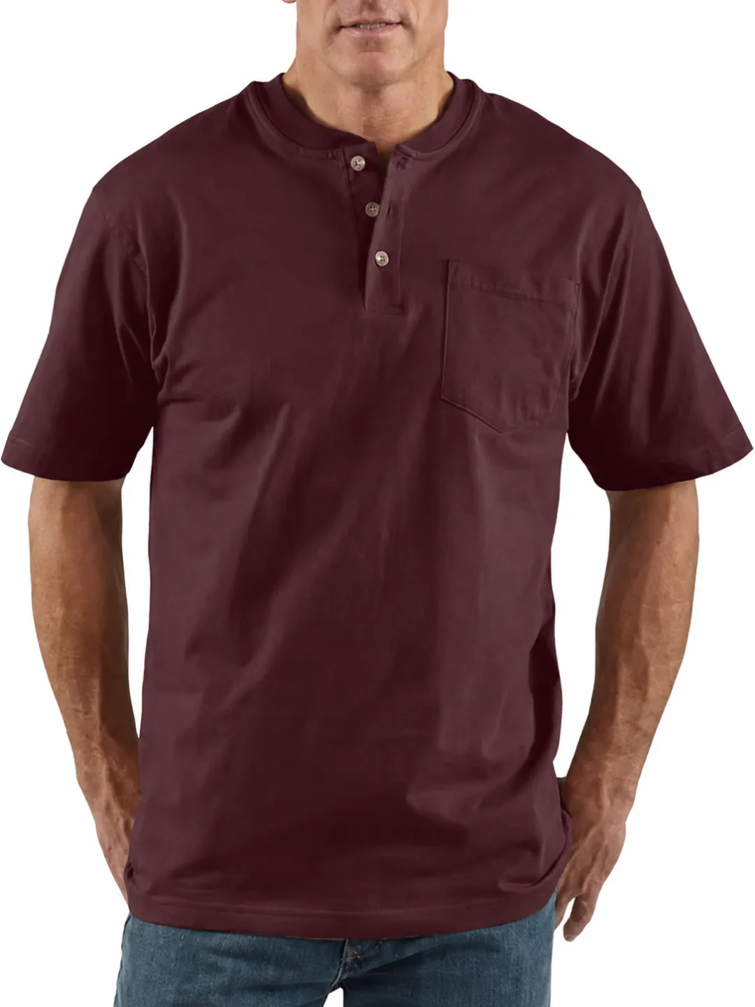 Men's Heavyweight Work Polo with Pocket