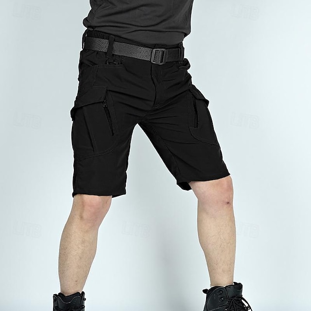 Men's Tactical Shorts Cargo Shorts Breathable Outdoor (Belt Included)