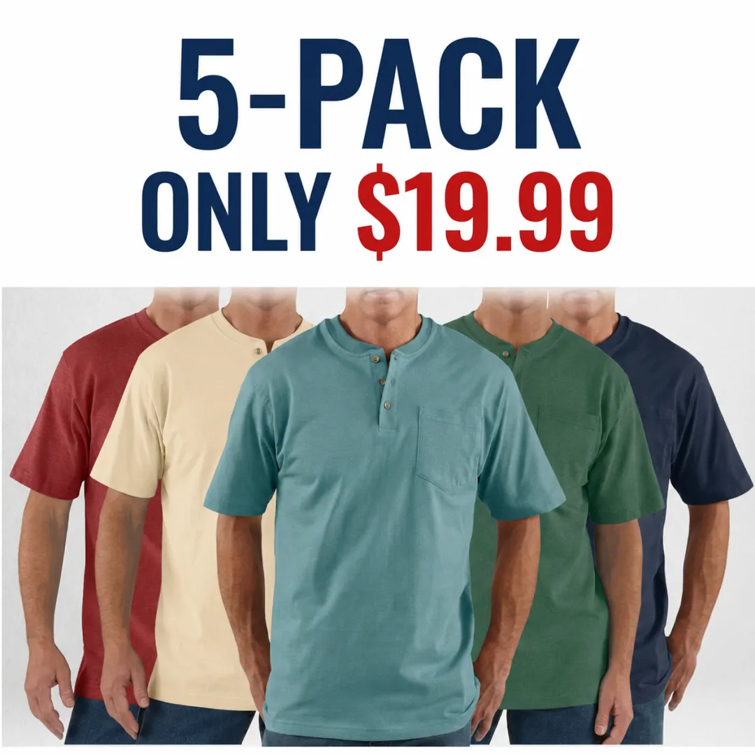 Men's Heavyweight Work Polo with Pocket