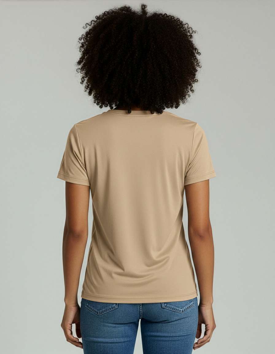 4 Pack: Women's Short-Sleeve V-Neck T-Shirt (Available in Plus Size)