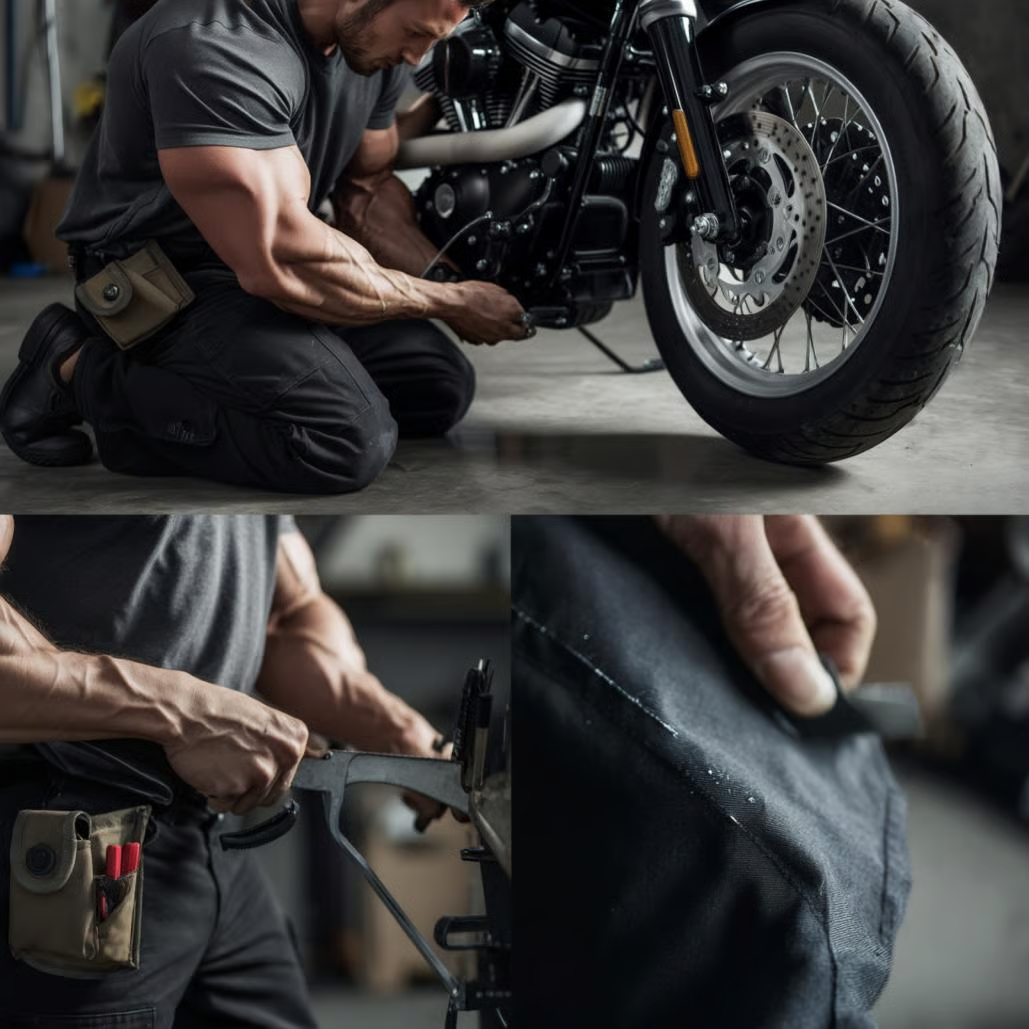 Men's Ripstop Work Pants,Water Resistant Outdoor Tactical Pants - image 30