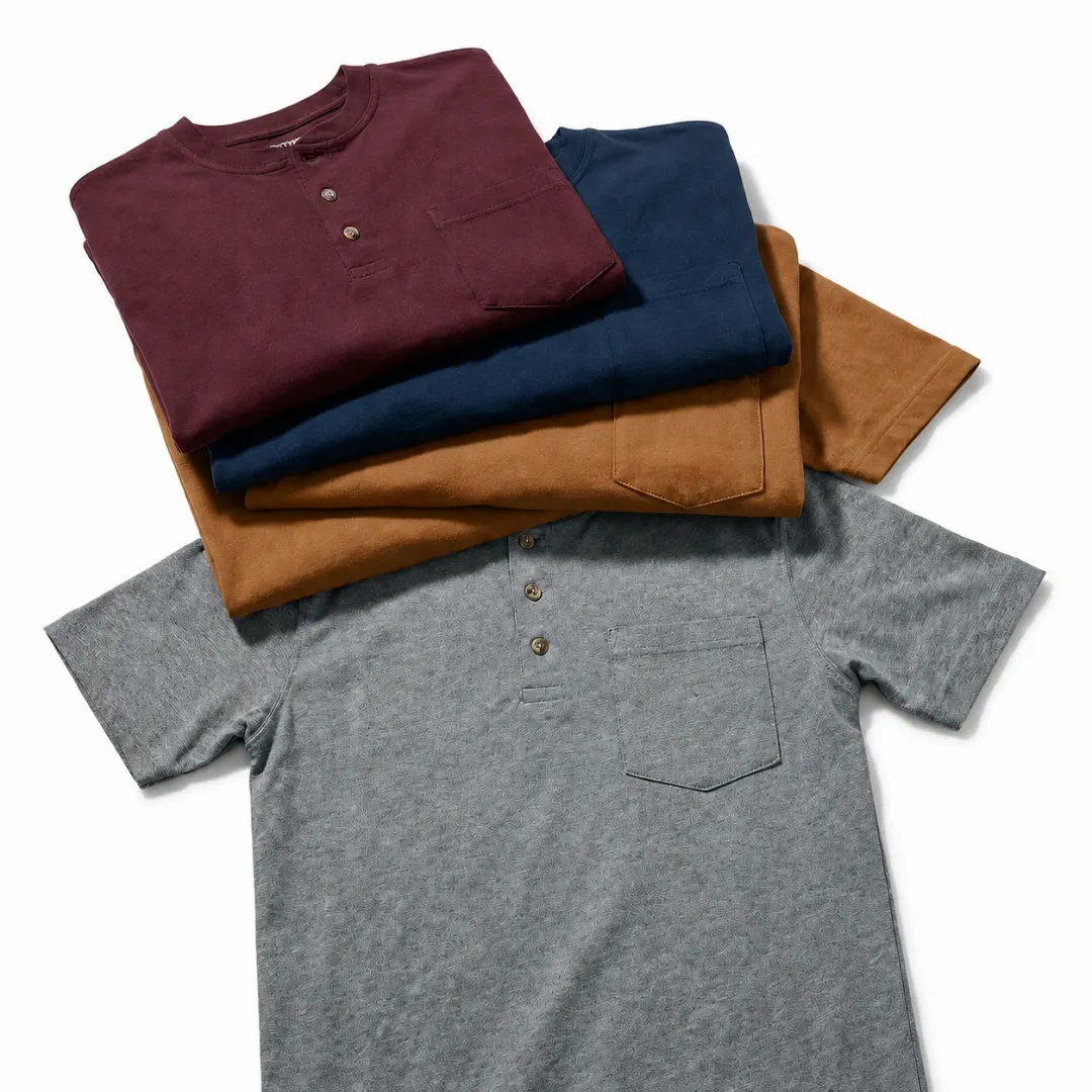 Men's Heavyweight Work Polo with Pocket