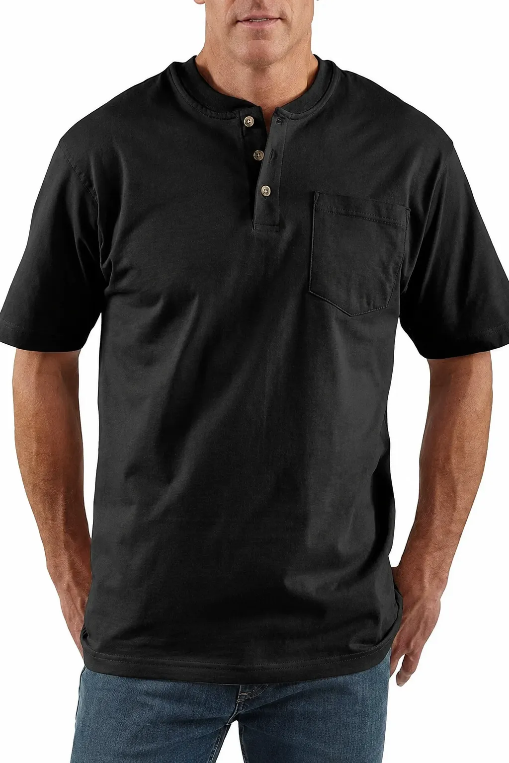 Men's Heavyweight Work Polo with Pocket