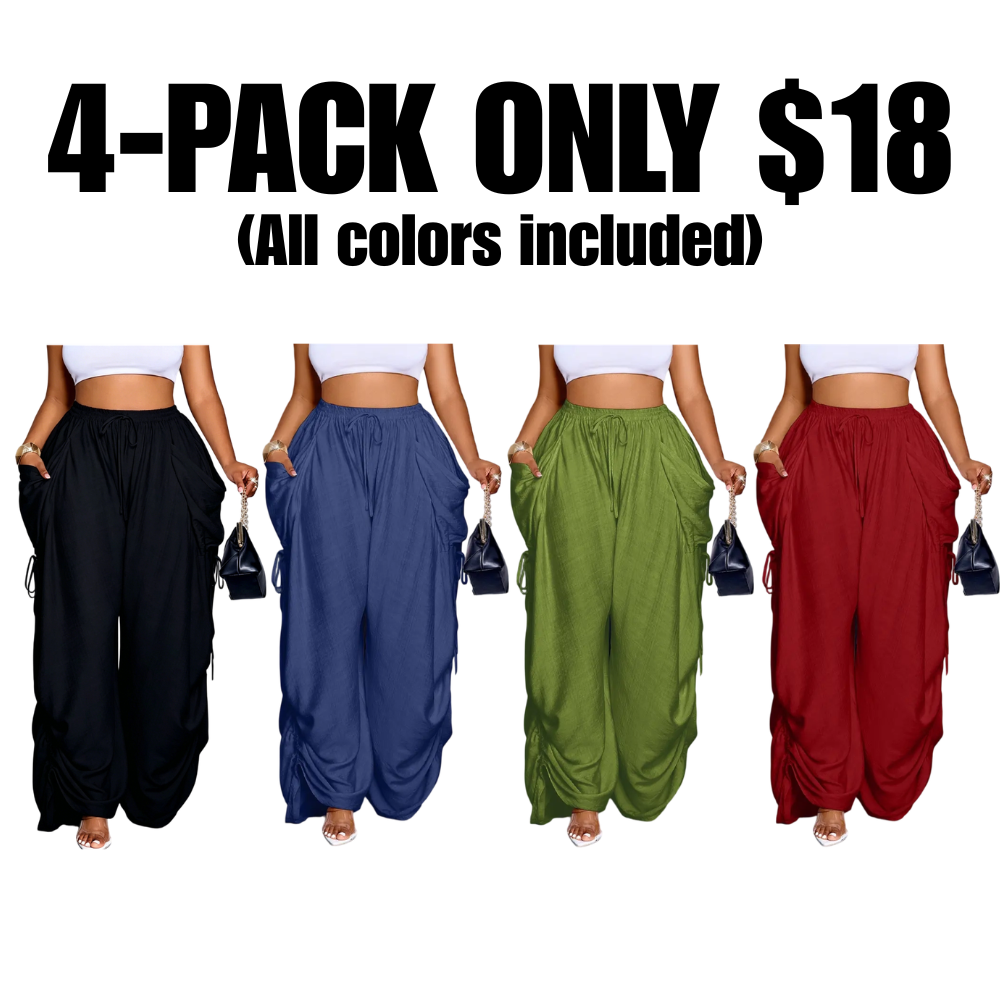 of Sale Women's Casual Loose - Fit Wide Leg Pants